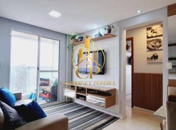 Apartamento · 61m² · 3 Quartos · APARTAMENTO MOBILIADO E EQUIPADO NA GRANJA VIANA COM 3 DORMITÓRIOS, SUÍTE, VARANDA GOURMET E 2 VAGAS