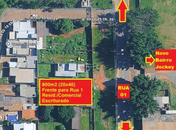 Localização Exata · Lote Resid/Comercial Escriturado (ao lado NOVO BAIRRO JOCKEY) ac. financ