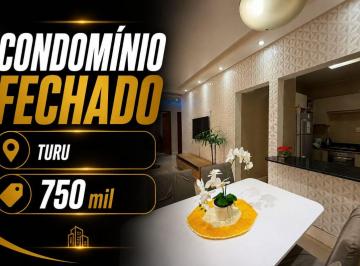 Casa de 3 quartos, Aglomeração Urbana de São Luís · CONDOMÍNIO FECHADO À VENDA | TURU | 750 mil