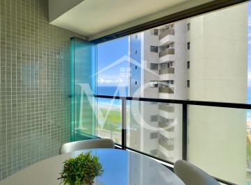 Apartamento de 1 quarto, Salvador · Apartamento 1/4 Mobiliado e Decorado, Andar Alto com Vista Mar | 43m | Jaguaribe
