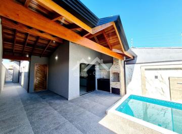 Casa · 84m² · 2 Quartos · 2 Vagas · Casa com piscina em Peruíbe