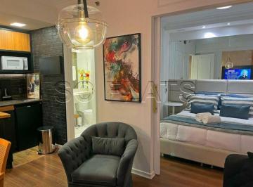 Apartamento · 30m² · 1 Quarto · 1 Vaga · Apartamento disponível para locação Vila Olímpia prox. a Av. dos Bandeirantes e Av. Berrini