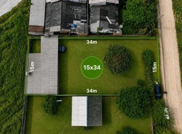 Terreno · 510m² · Terreno com 510m² + casa no Balneário Rainha do Mar em Itapoá SC!