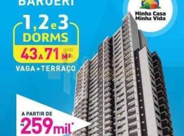 Apartamento · 71m² · 3 Quartos · 2 Vagas · Apartamento para venda em Votupoca de 71.00m² com 3 Quartos, 1 Suite e 2 Garagens