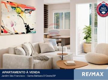 Apartamento · 63m² · 3 Quartos · Apartamento para venda em Jardim São Francisco de 62.93m² com 3 Quartos e 1 Suite
