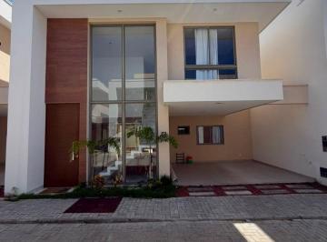Casa de 4 quartos, Lauro de Freitas · Casa nova à venda quatro quartos Semi mobiliada Jaguar Residence