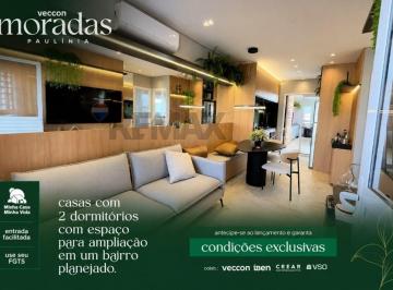 Casa · 43m² · 2 Quartos · Casa à Venda em Paulínia Bairro Planejado – Veccon Moradas Paulínia