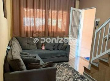 Casa · 130m² · 3 Quartos · 2 Vagas · Sobrado 3 dormitórios (1 suíte) com 2 vagas em Santo André – Parque Novo Oratório