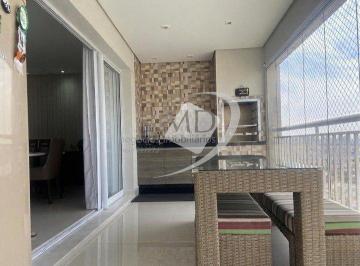 Apartamento · 146m² · 3 Quartos · 2 Vagas · Apartamento alto padrão de 146 m³, 3 quartos, 3 suites, sala ampla com varanda gourmet, 2 vagas