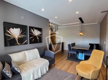 Apartamento · 95m² · 2 Quartos · 2 Vagas · Apartamento Mobiliado para locação no Condomínio Odeon - Jundiaí/SP