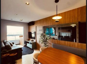 Apartamento · 63m² · 2 Quartos · 1 Vaga · Apartamento - The Gold Urbanova - Urbanova -  2 Dormitórios - 63m² - MOBILIADO