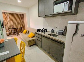 Apartamento · 27m² · 1 Quarto · 1 Vaga · Apartamento para Locação - Quarto e Sala com Varanda | Smart Convenções