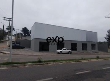 foto atual da fachada em 08/09/26 · Seu Negócio na Melhor Localização da Chácara Brasil - Atibaia | Módulos Comerciais a partir de R$ 3.