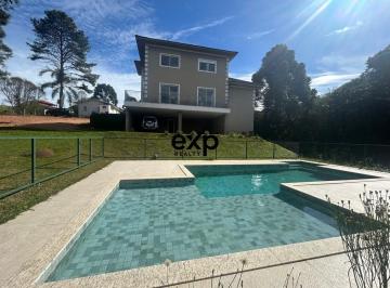 Casa · 500m² · 8 Quartos · 4 Vagas · Residência Exclusiva de Alto Padrão na Estrada Sereia - Campo Largo/PR