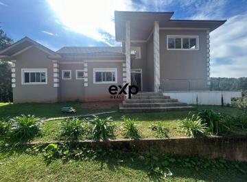 Casa · 500m² · 8 Quartos · 4 Vagas · Residência Exclusiva de Alto Padrão na Estrada Sereia - Campo Largo/PR