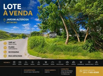 Terreno · 245m² · Lote à Venda no Jardim Alterosa – Betim/MG