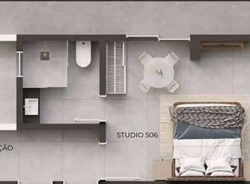 1b2eb7b6355e48a4b8a548311c7560d3eea0def4 · Studio no 4º Andar (Unidade: Posição Nascente/Norte no Jardim Oceania!