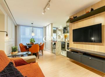Apartamento · 75m² · 3 Quartos · 2 Vagas · APARTAMENTO DECORADO, 03 DORMITORIOS 1 SUITE, 2 VAGAS NO CHAMPAGNAT A VENDA