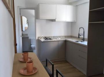 Apartamento · 21m² · 1 Quarto · 1 Vaga · Studio mobiliado à venda no bairro Água Verde, Curitiba/PR.