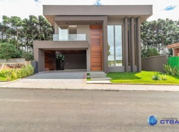 Casa · 361m² · 4 Quartos · 4 Vagas · Casa de Condomínio para venda em Santa Felicidade de 361.00m² com 4 Quartos, 4 Suites e 4 Garagens