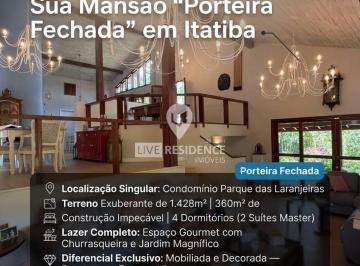 Casa · 360m² · 4 Quartos · 5 Vagas · Casa para venda em Parque Das Laranjeiras de 360.00m² com 4 Quartos, 2 Suites e 5 Garagens