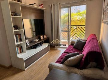 Sala de estar com varanda · APARTAMENTO À VENDA, 2 QUARTOS, 66 M², R$ 450.000,00, CONDOMÍNIO MORADA DO BARÃO, MEDEIROS - JUNDIAÍ