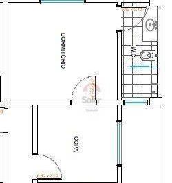 00f6b248274c41fb414a4a8f7fdc7a797cf2533b · Apartamento com 1 dormitório para alugar, 26 m² por R$ 1.118,00/mês - Centro - Taubaté/SP