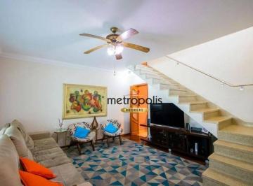 Sala · Sobrado com 2 dormitórios à venda, 135 m² por R$ 700.000,00 - Vila Scarpelli - Santo André/SP