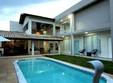 Casa · 330m² · 6 Quartos · 6 Vagas · Casa de Luxo à Venda em Itaparica - Vera Cruz-BA: 6 Quartos, 6 Suítes, Área Gourmet e Piscina!