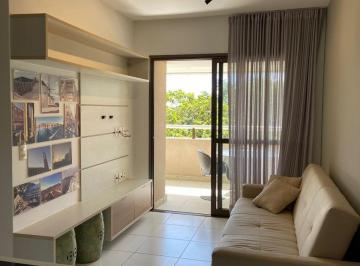 Apartamento · 46m² · 1 Quarto · 1 Vaga · Apartamento 1 quarto mobiliado a venda no Cosmopolitan ? Alphaville I: 46m², vista para lagoa e cond
