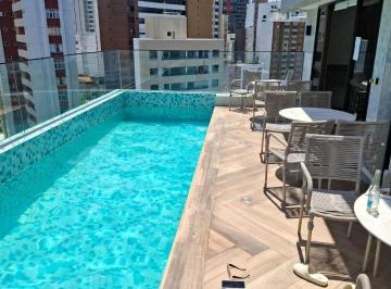 Apartamento · 21m² · 1 Quarto · 1 Vaga · Barra - Apartamento de 1 quarto com suíte e vaga de garagem, 21m². Conforto e praticidade!