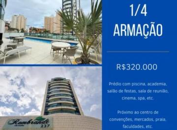 Apartamento · 39m² · 1 Quarto · 1 Vaga · Apartamento 1/4 Novíssimo em Jardim Armação - Ótimo Investimento!