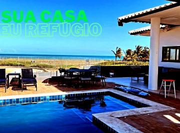 Casa · 400m² · 5 Quartos · 4 Vagas · Casa de Luxo à Venda em Porto Sauípe: 5 Suítes, Piscina, Jardim e Segurança 24h!