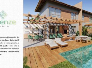 Casa · 70m² · 3 Quartos · 2 Vagas · LUXO E NATUREZA: Casa à venda em Mata de São João-BA, 3 quartos, 1 suíte, 70,33 m² - Essenze Praia d