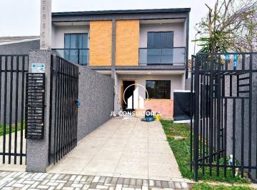 4c238634844da54cd74cf6377e674783fa2b6bca · Sobrado com 3 dormitórios à venda, 84 m² por R$ 499.000 - Sítio Cercado - Curitiba/PR