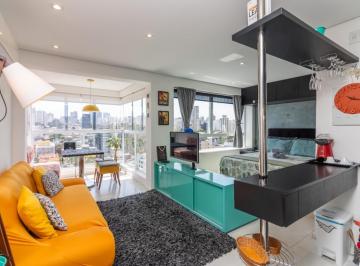 5cf1abca-e462-4866-91df-ecbdaf69a5d5 · Confortável studio para venda em Pinheiros com 1 quarto, sendo 1 suíte, 29m²