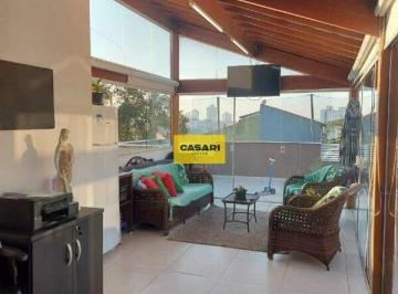 Apartamento · 108m² · 2 Quartos · 2 Vagas · Cobertura sem Condomínio à Venda com 108 m² na Vila Marina – Santo André