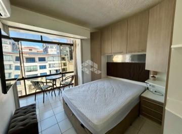 Apartamento · 31m² · 1 Quarto · 1 Vaga · Apartamento 1 dormitório, mobiliado no centro de Capão da Canoa, com box de garagem