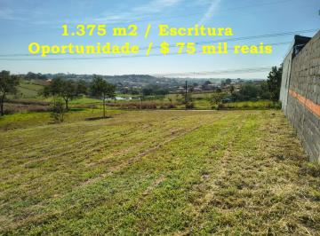 Terreno , Porangaba · Terreno 1.375 m2 Oportunidade Escritura próx cidade asfalto água lúz