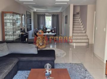 Casa · 303m² · 4 Quartos · 4 Vagas · Excelente Sobrado de Alto Padrão no Condomínio Vila Azul – Alto da Boa Vista – S