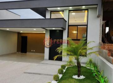 Casa · 140m² · 3 Quartos · 4 Vagas · Casa Térrea de Alto Padrão à Venda no Condomínio Villagio Milano – Zona Oeste |