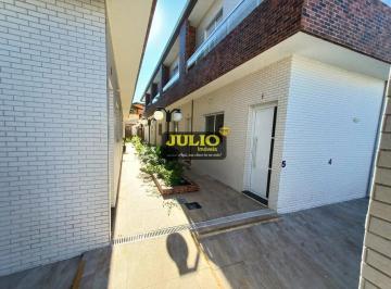 Casa · 110m² · 2 Quartos · 1 Vaga · Sobrado à venda em Mongaguá, Plataforma I, com 2 suítes, com 110 m²