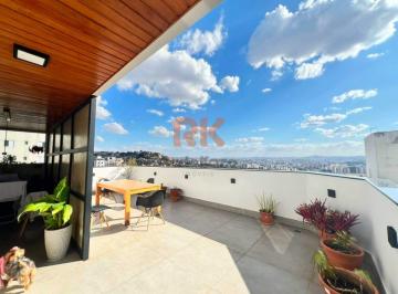 Apartamento · 150m² · 3 Quartos · 2 Vagas · COBERTURA PARA ALUGAR NO CASTELO - BELO HORIZONTE - MG
