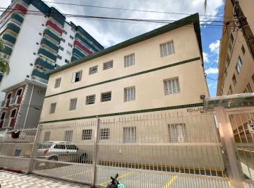 Apartamento · 19m² · 1 Quarto · 1 Vaga · Kitnet em Praia Grande, Canto do Forte, 500 metros da praia, próximo ao centro comercial. R$ 187.000
