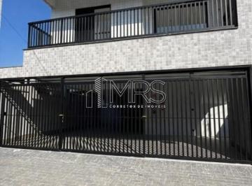 Casa · 65m² · 2 Quartos · 1 Vaga · Espaçosa Casa Sobreposta Alta à Venda no Tupi, Praia Grande - 2 Quartos