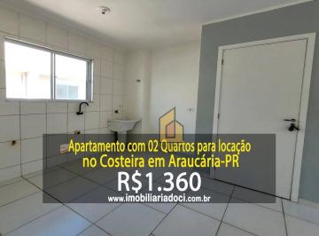 a58fc088bbc4745a12c1d6f68a9b870e3ddeb182 · Apartamento com 02 Quartos para locação no Costeira em Araucária-PR  - Locação por R$1.360,00
