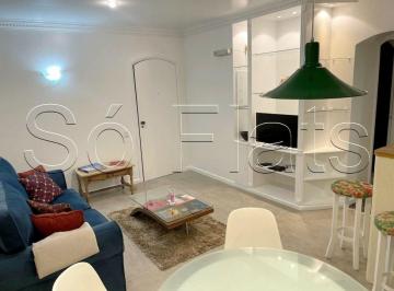 Apartamento · 55m² · 1 Quarto · 1 Vaga · Flat para alugar em Moema de 55.00m² com 1 Quarto, 1 Suite e 1 Garagem
