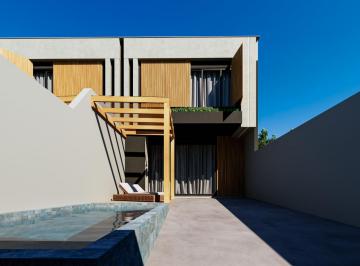 Casa · 158m² · 3 Quartos · 2 Vagas · Sobrado Geminado para Venda em Camboriú, São Francisco de Assis, 3 dormitórios, 3 suítes, 4 banheiro
