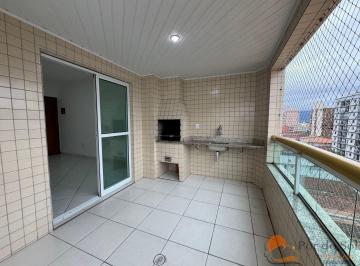 Apartamento · 80m² · 2 Quartos · 1 Vaga · Apartamento 2 Dormitórios (1 Suíte), Vista Mar, Sacada Gourmet - Ocian - Praia Grande/SP