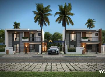 0fab7984b5a3381398199a12b6d609c6f9b57e5e · Sobrado Novo no Res. Maré de Lua, à venda, 89 m² por R$ 644.000 - Eliana - Guaratuba/PR